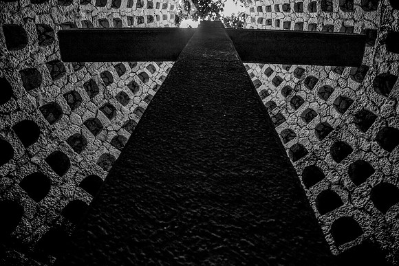 Xcaret in B&W