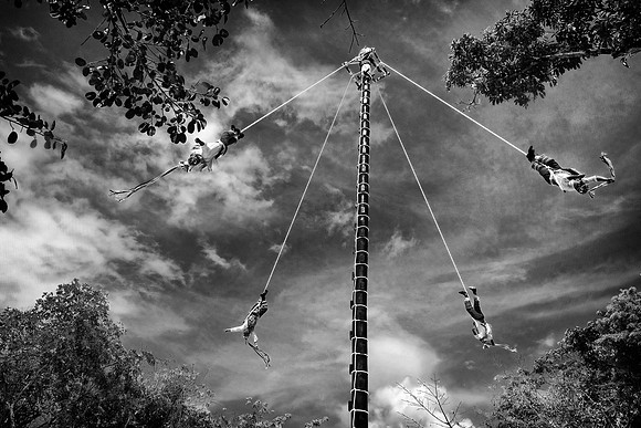 Xcaret in B&W