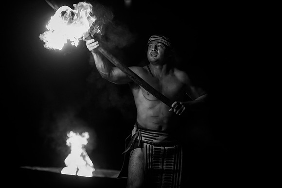Xcaret in B&W