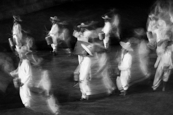 Xcaret in B&W