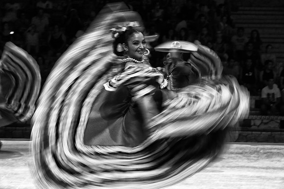 Xcaret in B&W
