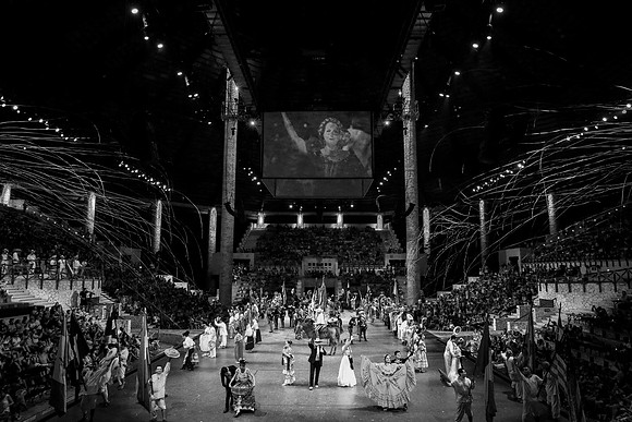 Xcaret in B&W