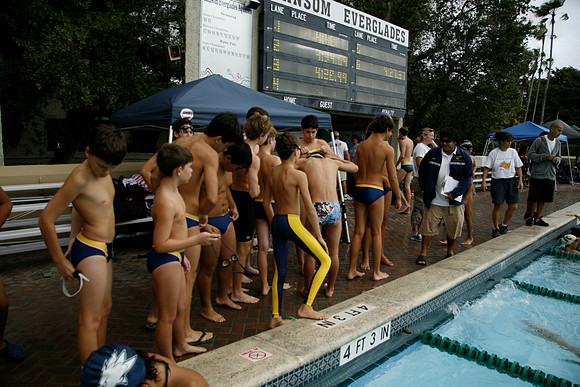 Belen Jesuit Junior High 2008 Swimming